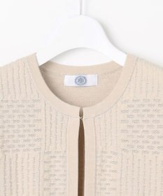 J.PRESS LADIES L ジャガード ニット ジャケット