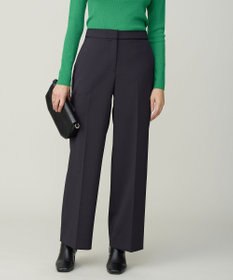 ICB ハイツイストダブルクロス ワイドパンツ ネイビー