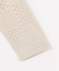 J.PRESS LADIES L ジャガード ニット ジャケット