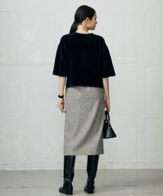 自由区 【カタログ掲載】シェニールボンディング ニット