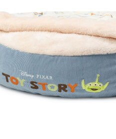 PET PARADISE ディズニー トイ・ストーリー 遠赤外線 ボア 丸型寝袋 《総柄》