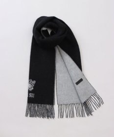 AURORA 【 ANNA SUI（アナ スイ）】ウールリバーシブルマフラー