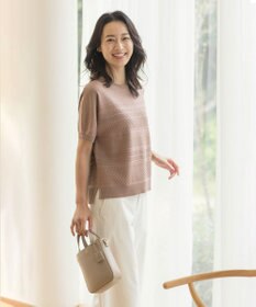 J.PRESS LADIES 【2way】スプリットレザー ナノポシェット バッグ