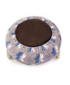 PET PARADISE リサとガスパール 丸型寝袋 遠赤外線 《であい柄》 50cm