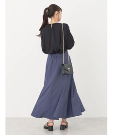 earth music&ecology パフスリーブカットソー