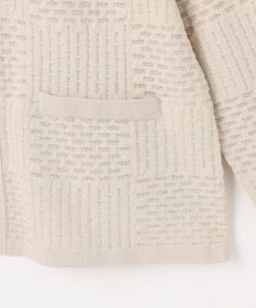 J.PRESS LADIES L ジャガード ニット ジャケット