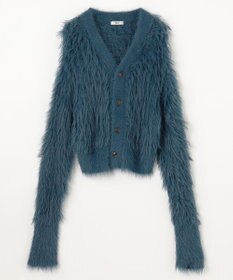 NAVE 【ReNAVE・洗える】メルティーシャギーニット カーディガン