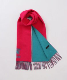 AURORA 【 ANNA SUI（アナ スイ）】ウールリバーシブルマフラー