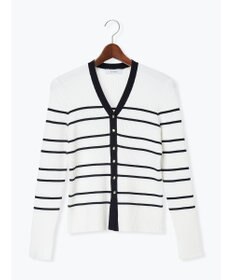 Te chichi リブVネックカーディガン