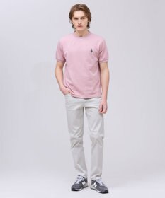 J.PRESS MEN 新デザイン【BULLDOG BOY】カノコレジメン クルーネック Tシャツ