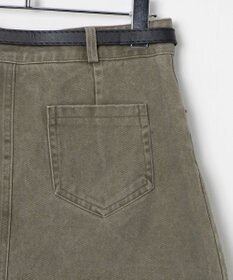 WEGO ベルトデニムスカート