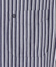 JOSEPH ABBOUD 【ストレッチで快適な着心地・イージーケア】ランダムストライプ ジャージー シャツ