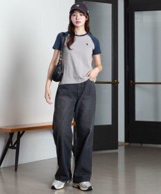 WEGO 【SMLサイズ展開】U.S. POLO ASSN.別注コンパクトTシャツ