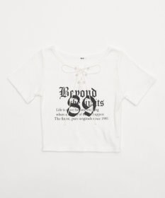 WEGO グラフィックレースアップちびT