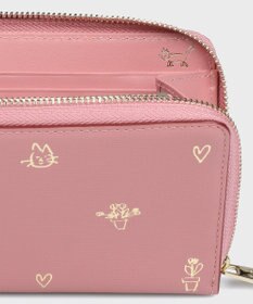 Paul Smith ミックスドゥードゥル ラウンドジップ 長財布