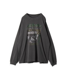 WEGO 【ユニセックス着用ITEM】ピグメントグラフィックT（LS）