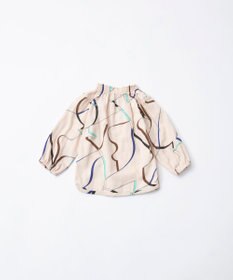 TRICOTE カットリボン柄 スモッグ