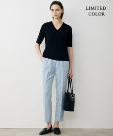 ICB L 【先行予約・WEB限定カラーあり】FluidBackSatin ドロストパンツ