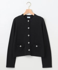 組曲 【WEB限定】ビジューニット ジャケット