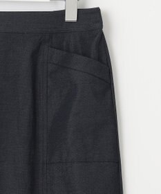 J.PRESS LADIES 【洗える・吸水速乾】コットン麻シェルドライ ナロー スカート