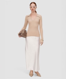 JOSEPH ニットプリッセ　ロングスリーブニット