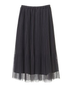 Green Parks ラメチュールプリーツスカート