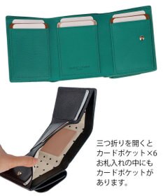 tsumori chisato CARRY ネコおこし 3つ折り財布