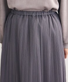 Green Parks ラメチュールプリーツスカート
