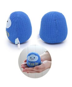 Mother garden しろたん 手のり ちりめん だるま マスコット ちびちびマスコット 8cm 【単品】