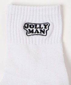 WEGO カラーロゴアンクルソックス