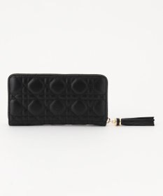 LA BAGAGERIE シープキルティング　ラウンドウォレット