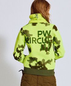 PW CIRCULUS 【WOMEN】Spark dot camouflage 軽量ニット ゴルフウェア レディース
