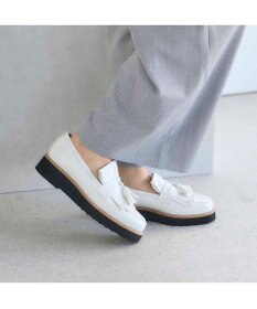 MODE ET JACOMO <carino>【レイン対応】【2WAY】厚底タッセルローファー