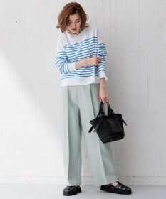 23区 【Oggi4月号掲載/洗える】Armor-lux パネルボーダー カットソー