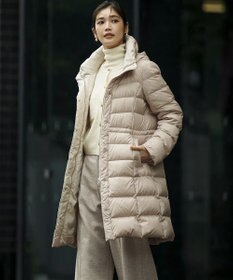 23区 L 【VERY掲載/新色追加】シレータフタ ロング ダウンコート
