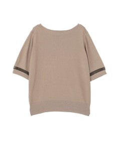 Green Parks 袖シアーニットプルオーバー