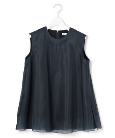 23区 【R(アール)】ライトダブルクロス オーガンジー コンビブラウス