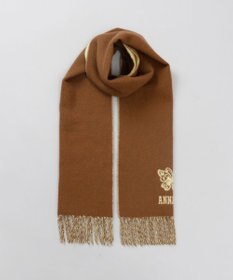 AURORA 【 ANNA SUI（アナ スイ）】ウールリバーシブルマフラー