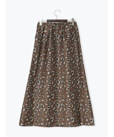 Te chichi レオパードジャガードナロースカート