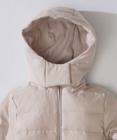 組曲 【洗える・2WAY】ライトタフタショートダウン