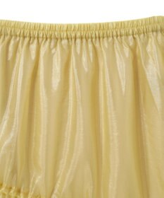 Green Parks シアーシャイニードロストティアードスカート