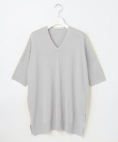 自由区 【新型登場！/WEB限定カラー有】ハイツイストコットンアセテート ニット5分袖