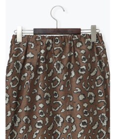 Te chichi レオパードジャガードナロースカート