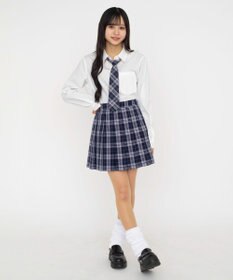 WEGO 【SCHOOLITEM/SMLサイズ展開】スクールプリーツスカート