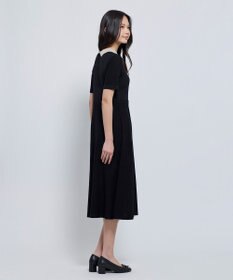 TOCCA 【WEB限定】HONEYCOMB MESH KNIT ニットドレス