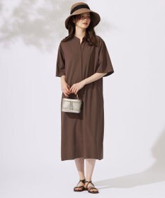 自由区 S 【カタログ掲載・接触冷感・UVケア・洗える】ファンクショナルクロス ワンピース