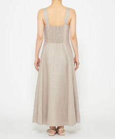 uncrave ヘリンボーン リネン ワンピース（uncrave WHITE）