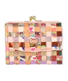 tsumori chisato CARRY エポネコメッシュ 2つ折り財布 がま口
