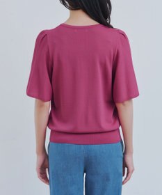 Tiaclasse 【洗える】フレアスリーブカーディガン