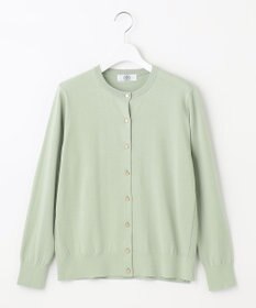 J.PRESS LADIES S 【洗える】 BASIC HI-COTTON カーディガン